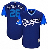 Dodgers 26 Chase Utley Silver Fox Royal 2018 Players Weekend Authentic Team Jersey Dzhi,baseball caps,new era cap wholesale,wholesale hats